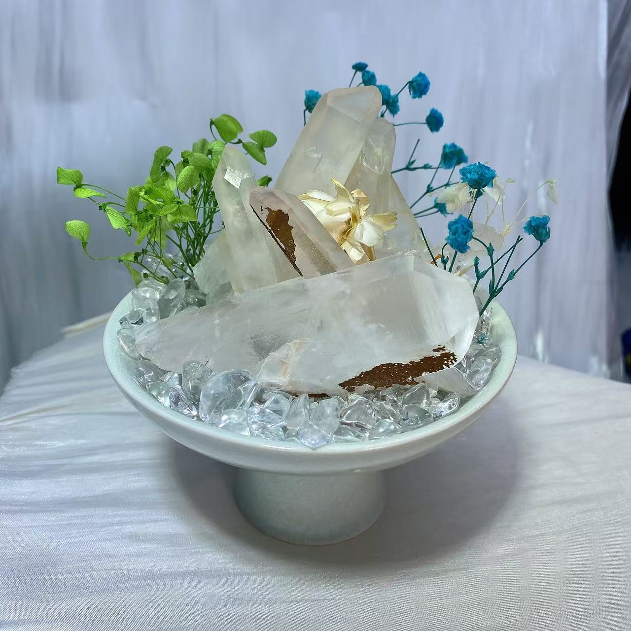 クリスタル盆栽