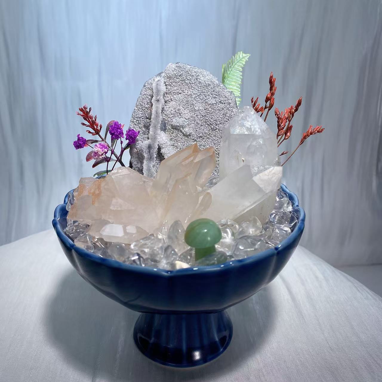 クリスタル盆栽